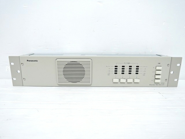 Panasonic WU-MX20 オーディオ機器 Panasonic WU-M20 モニターユニット 非常放送システム O1359383(一般