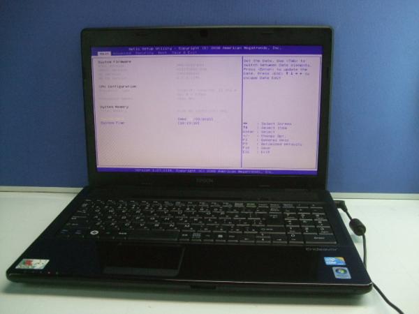 EPSON Endeavor NJ3300(CORE i5 M560-2.67GHz/4G/HDD無