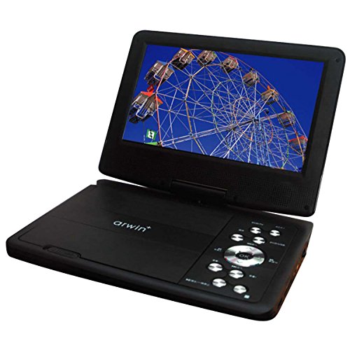W録機能搭載！ arwin 9インチ ワンセグ ポータブルDVD APD-930TV