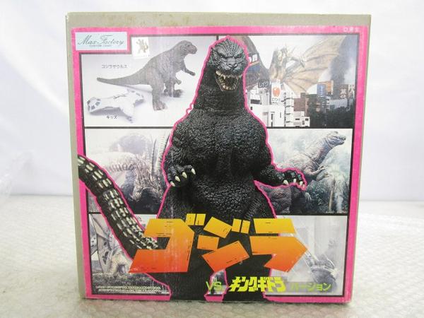未組立マックスファクトリー ゴジラVSキングギドラ/ソフビ[梱0.1 