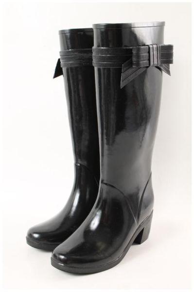 ケイトスペード　リボンレインブーツ[LFWK65230]