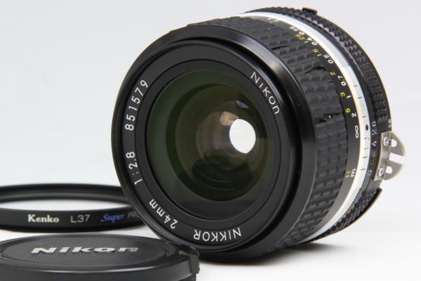 【良品 即決】 Nikon Ai-s Nikkor 24mm F2.8 カビ・くもりなし！