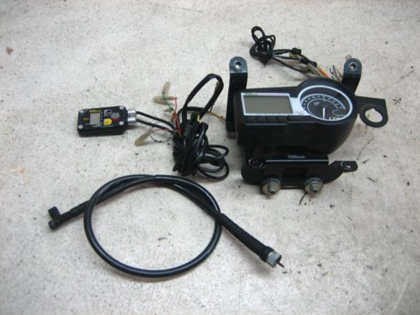 武川　スーパーマルチLCDメーター　レブリミッター　KSR110