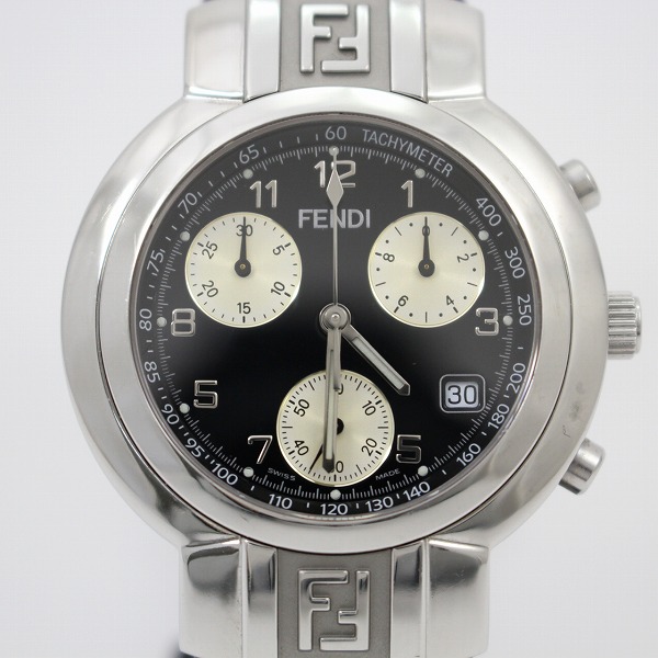 フェンディ 4500G ズッカ メンズクロノグラフ【質屋出品】