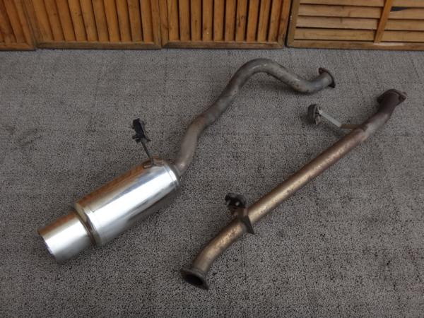 SUXON タイプS PD8W PE8W デリカ スペースギア マフラー 即納