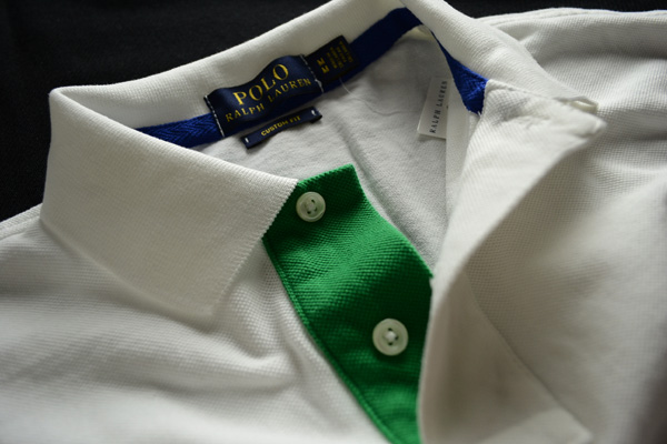 ラルフローレン【本物】CUSTOMビッグポニーポロシャツ■L/白■IR