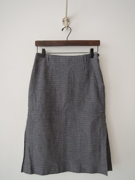 45アールピーエム R45RPM *千鳥格子チェックスカート1*綿混0815