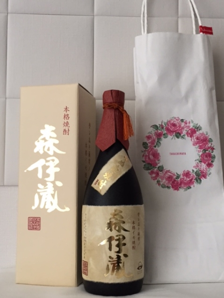 森伊蔵 金ラベル 720ml 本格芋焼酎 高島屋当選