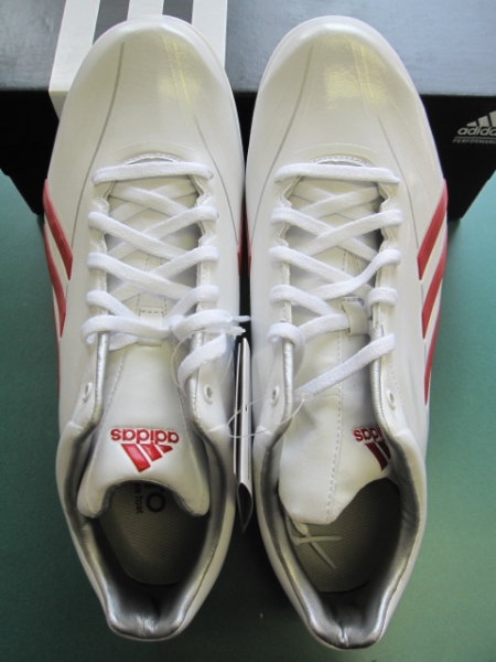 ◆新品 アディダス G66877 白x赤 27.0cm 65%OFF おまけ付