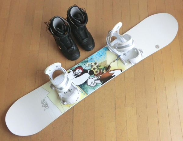 ■送料無料■バートン/BURTON■4点セット■板154/靴26.5■WAX■