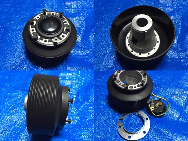 モモ[MOMO]ステアリング V6 35cm 350mm .8万+ハイエース ボス