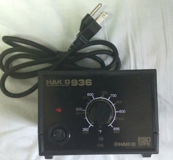 【箱無美品】 はんだ溶接3点セット【 HAKKO 958 936 373 】