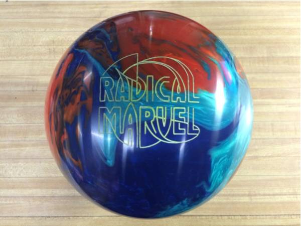 プラグ済 ストーム ラディカルマーベル ボウリング ボール 中古