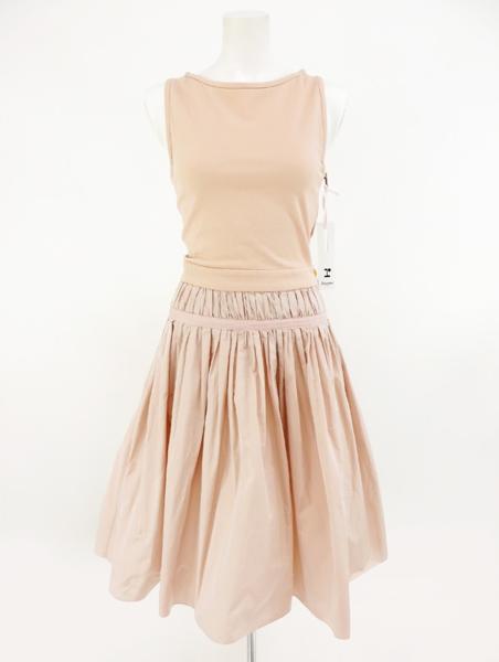 ◆【repetto レペット】切替ワンピース ピンク 36