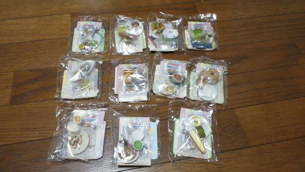 ぷちサンプル　カフェめし　１０種＋シークレット１種