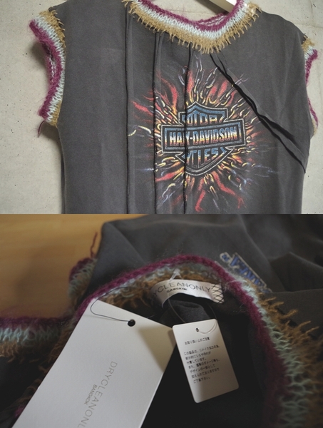 MADE | WORN⁄メイド ウォン Harley Tee(90s Davidson Fit)（T L