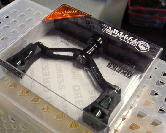 DRESS GATLING-S TITAN ライト 90mm シマノ用 パールブラック