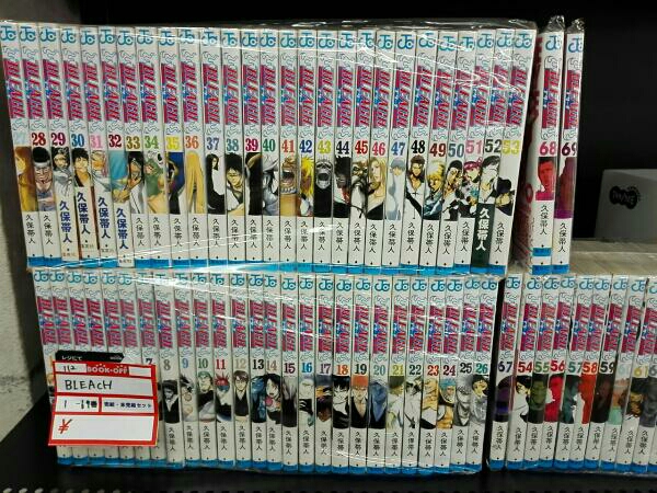 BLEACH ブリーチ 1-69巻(初版多数) bleach 1巻から69巻セット ブリーチ 【公式通販】