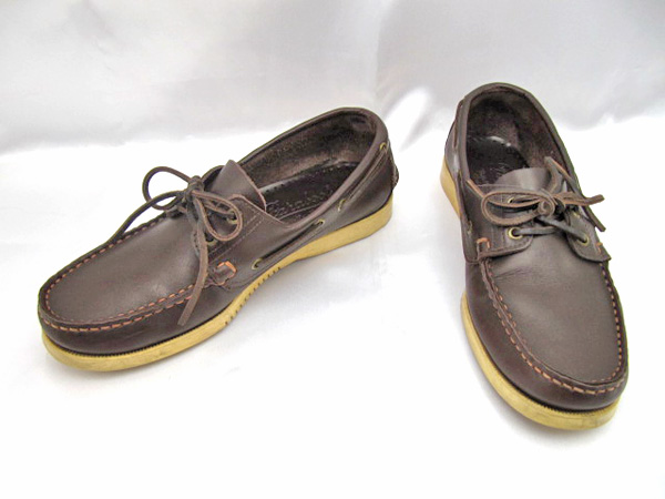 ☆Paraboot(パラブーツ) レザーデッキシューズ ☆値下げ☆即決