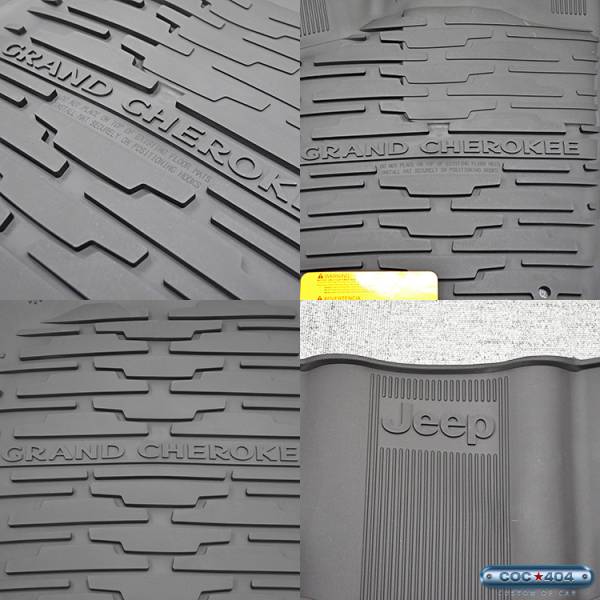 Mopar ラバーフロアマット 13-15 ジープ グランドチェロキー