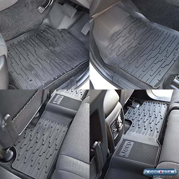 Mopar ラバーフロアマット 13-15 ジープ グランドチェロキー