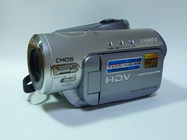 SONY ハイビジョンカメラ HDR　HC3(ジャンク) 8mm