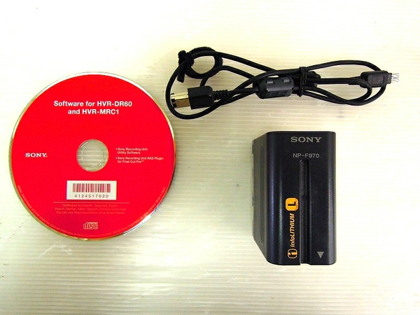 HVR-DR60 SONY ハードディスクレコーディングユニット HD 有 付属