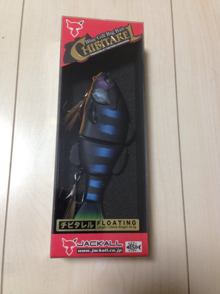 ジャッカル チビタレル 新品未開封 ブラックインパクトギル