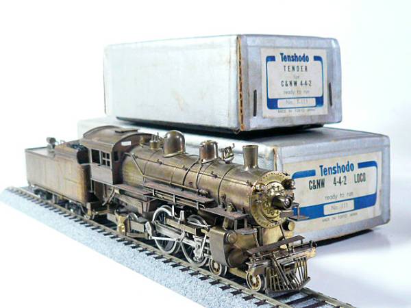 ■HO「C&NW（４ー４ー２）未塗装完製品」天賞堂製