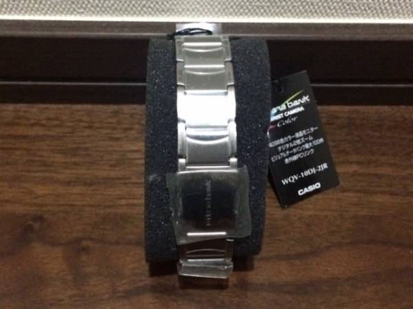 新品☆カシオWQV-10DJ-2JRカラー リストカメラCASIOメタルバンド  