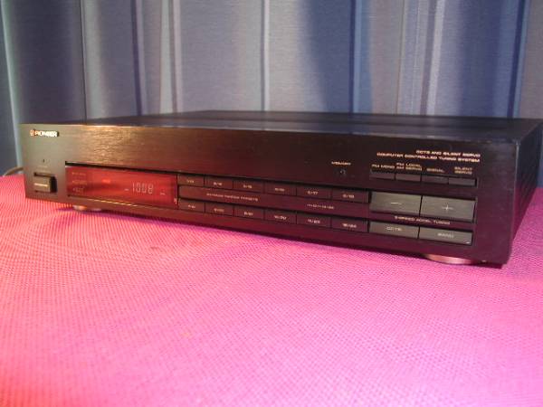 PIONEER F-515 FM/AM デジタルシンセサイザーチューナー ☆PIONEER☆デジタルシンセサイザーチューナー☆F-515☆動作品