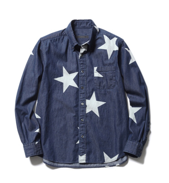 ☆soph. ソフ BIG STAR デニムシャツ スター bristol ☆