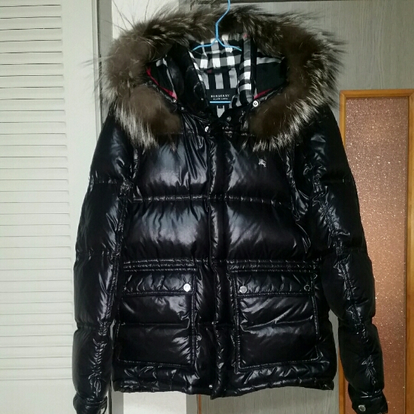 BLACK BURBERRY LABEL バーバリーブラックレーベル ダウンジャケット L