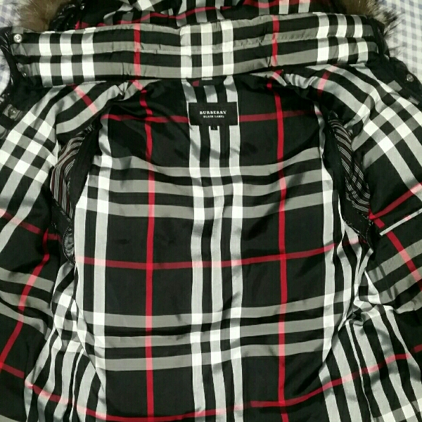 BLACK BURBERRY LABEL バーバリーブラックレーベル ダウンジャケット L 