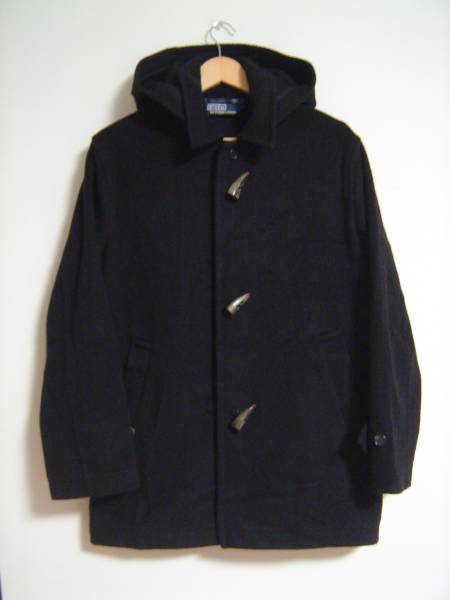 ★ポロPOLOラルフローレン2WAYダッフルコートMブラック パーカ