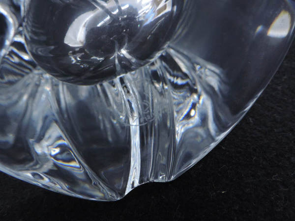 バカラ ジベルニー Baccarat フランス クリスタルガラス リゴット