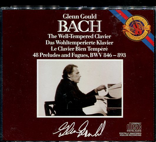 バッハ:平均律クラヴィーア曲集/グレン・グールド(3CD)