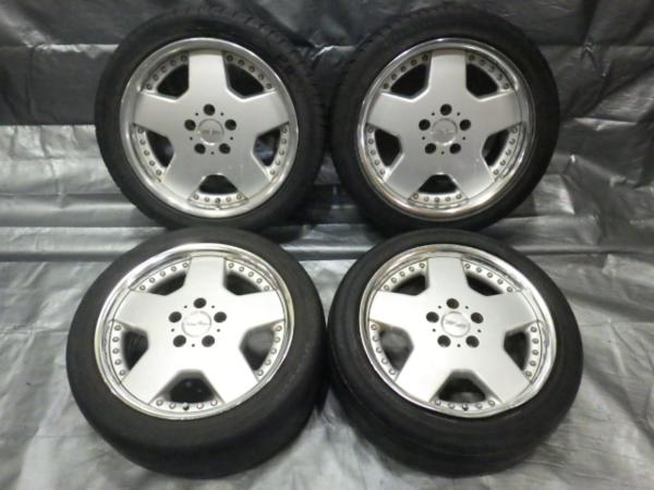 17インチ シルバー ○Zauber ザウバー 17インチ 8J? 9J? 114.3