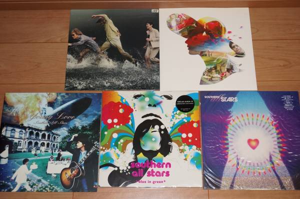 サザンオールスターズ 12inch アナログ LP レコード 5枚セット