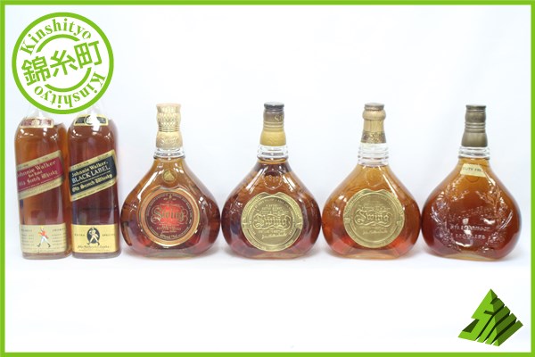 ◇注目! ウイスキー6本セット ジョニーウォーカー スイング 等 O