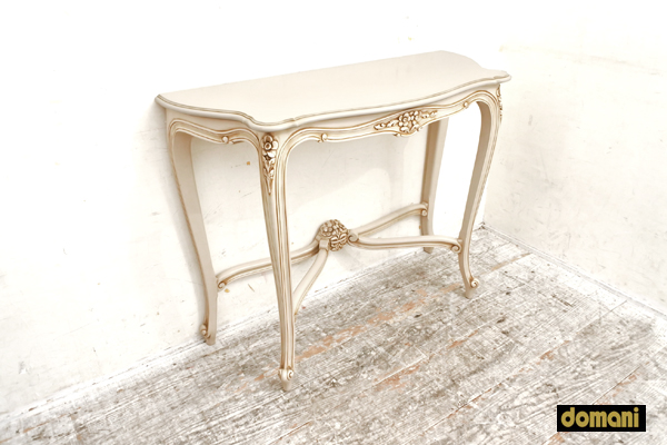 736 超美品 karimoku カリモク Domani ルイXVコンソールテーブル