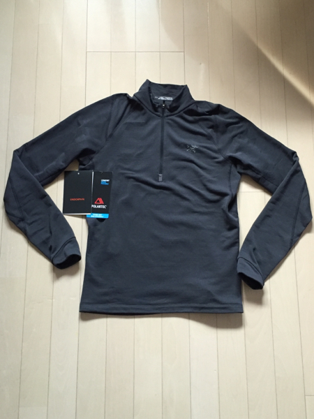 【新品同様】arcteryx アークテリクス Thetis Zip Neck グレー M