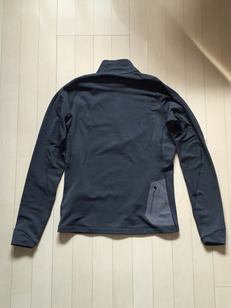 【新品同様】arcteryx アークテリクス Thetis Zip Neck グレー M