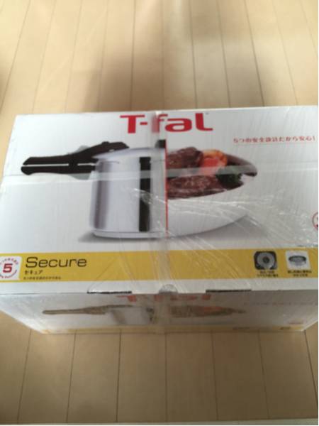 送料込☆ティファールセキュア６Ｌ未使用圧力鍋ＩＨ対応