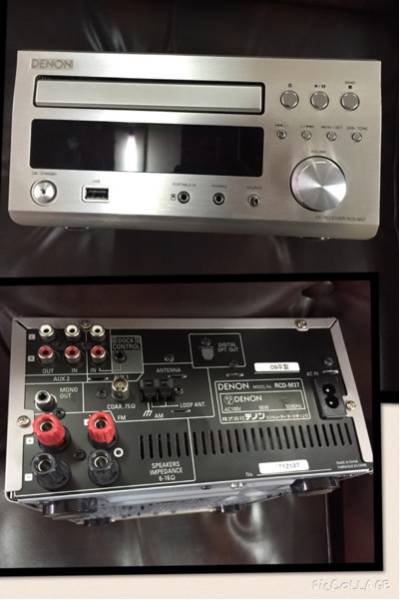 DENON「RCD-M37」 スピーカーセット DENON ミニコンポ RCD-M37