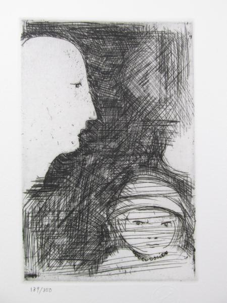 オリジナル銅版画1点入『駒井哲郎ブックワーク』限定350部 駒井哲郎