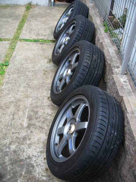 RAYS VolkRacing TE37 レイズ ボルクレーシング ブリヂストン付