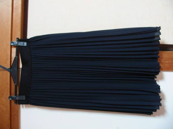 今季イエナスローブ♪ミモレ丈プリーツSK紺大草直子滝沢ルカ梨花