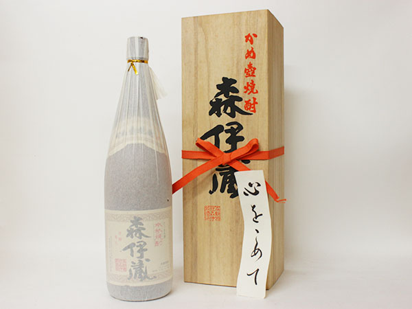 【大阪府民様限定販売】プレミア焼酎 森伊蔵 1.8L＊木箱付※古酒