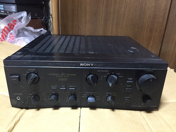 SONY アンプ TA-F333ESX ジャンク SONYTA-F333ESX出です 【公式通販】